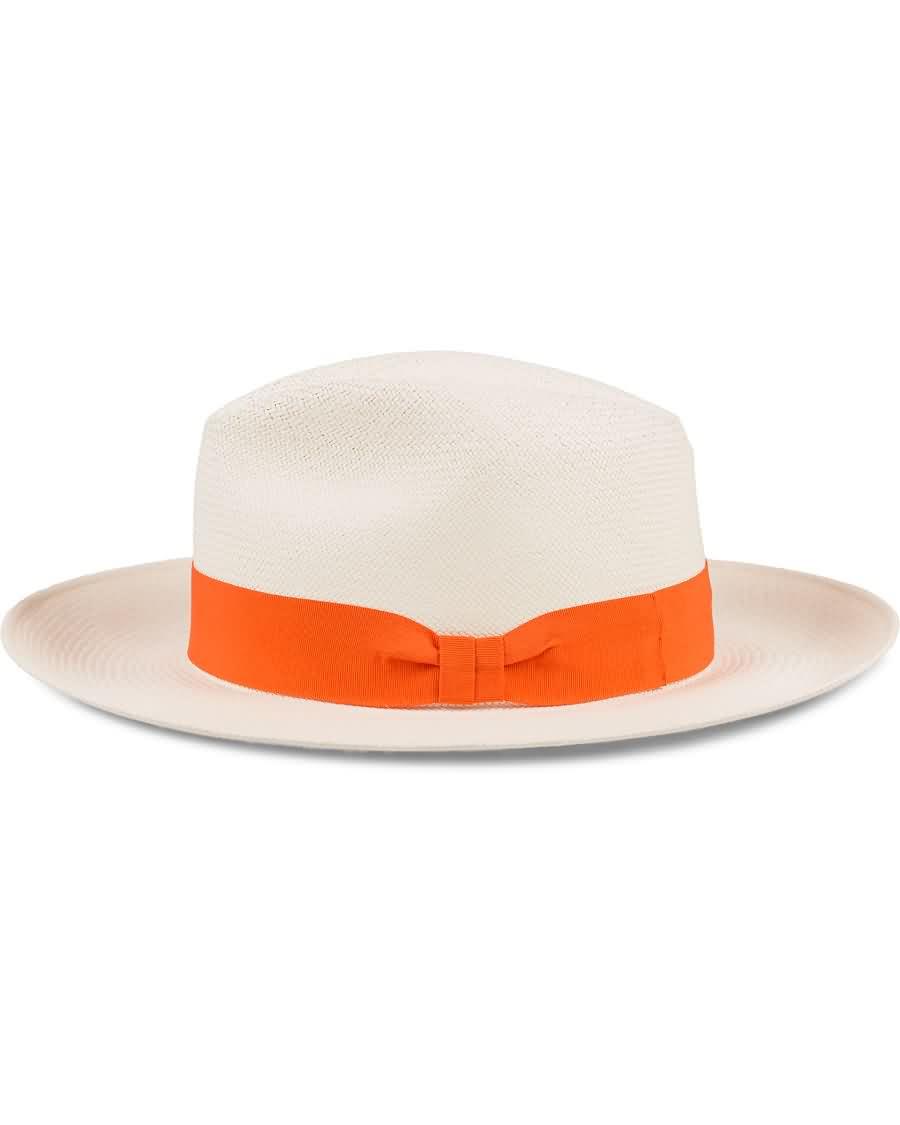 frescobol carioca panama hat orange ribbon masbq